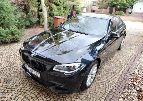 BMW Seria 5 cena 79000 przebieg: 159940, rok produkcji 2015 z Poznań małe 326